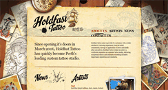 Desktop Screenshot of holdfasttattoo.com